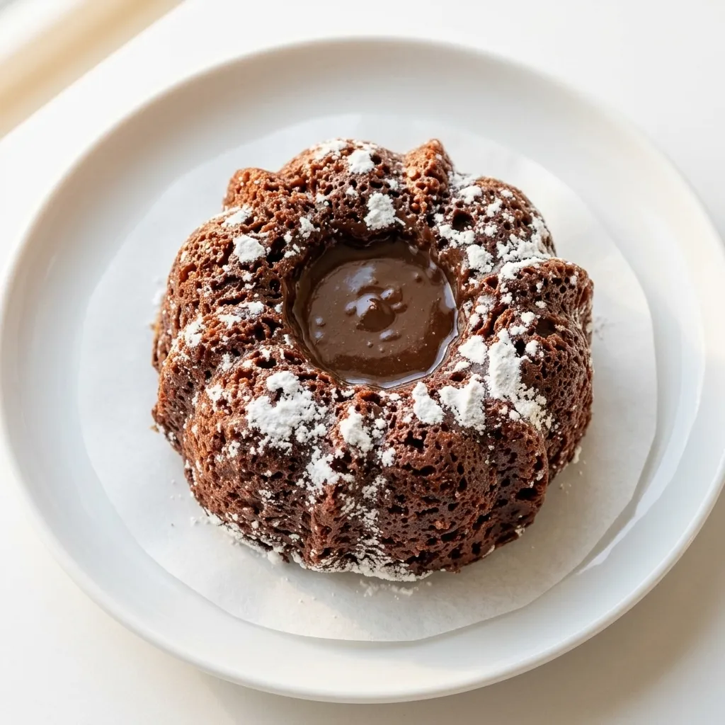 Choco Lava Cake dessert at Lava Pizza YYC Calgary — warm chocolate cake with a molten centre