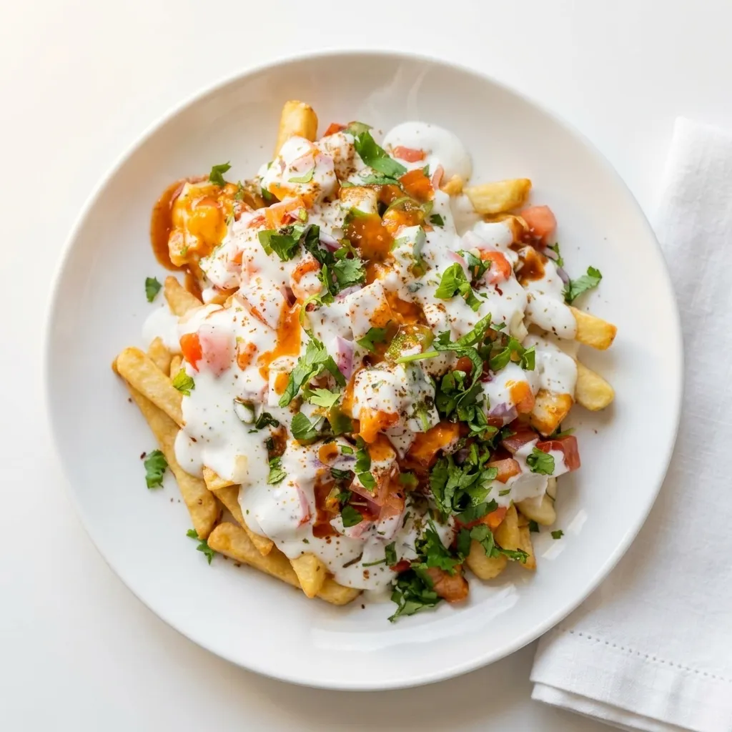 Shahi Fries — Lava Pizza YYC signature loaded fries in Calgary